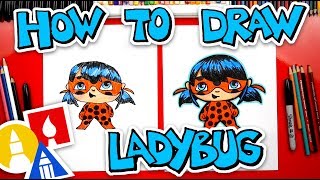 How To Draw Ladybug From Miraculous Ladybug [upl. by Aidul]