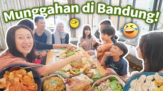 AKHIRNYA BISA MUNGGAHAN BARENG KELUARGA DI BANDUNG 🤗 [upl. by Eleets]