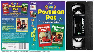 Postman Pat  2 on 1 BBCV 5814 1996 UK VHS Remastered [upl. by Kiraa]