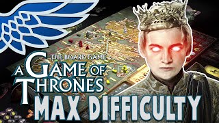 Lannister Max Difficulty  Game of Thrones Digital Board Game [upl. by Llenrev]