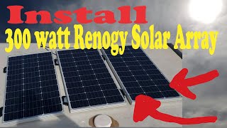 Install an Amazon 300watt Renogy Solar System [upl. by Airuam835]