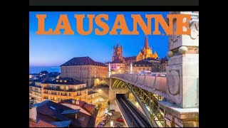 Lausanne  beautiful Downtown  Switzerland [upl. by Vasily391]