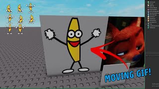 How to add GIFs in Roblox Studio tutorial [upl. by Landbert]