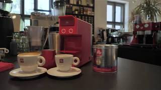 illy Y32 coffee capsule machine video instructions [upl. by Pardner]