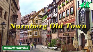 Nurnberg Old Town Nuremberg Germany Travel 4K Video [upl. by Clarette]