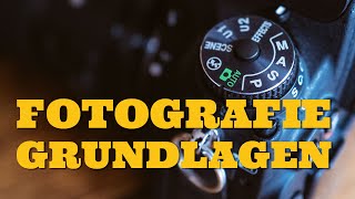 Grundlagen der Fotografie  Komplettes Einsteiger Tutorial Blende ISO Belichtungszeit [upl. by Yhtur]