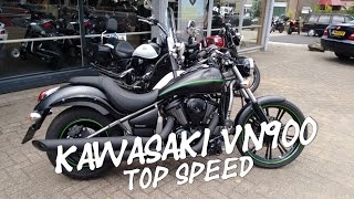 Kawasaki VN900 top speed [upl. by Osanna]