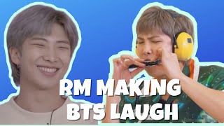 RM making BTS laugh  2021 Part 4 [upl. by Hearn8]