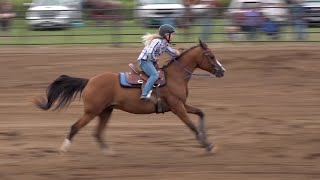 Morrison County Fair Barrel Racing  August 9 2019 [upl. by Phalan]