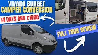 Less Than £1000 Vauxhall Vivaro Campervan Conversion We Changed Everything In Just 2 Weeks [upl. by Shadow]