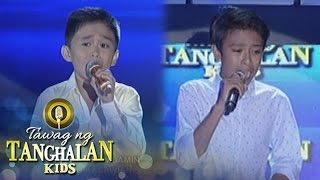 Tawag ng Tanghalan Kids Mackie Empuerto vs Lift John Demonteverde [upl. by Hacim]