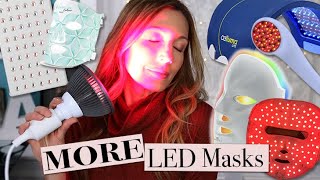 The BEST AntiAging LED Light Masks Part 2  Omnilux Celluma Joov Project E Beauty [upl. by Attenod]