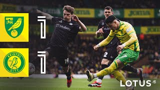 HIGHLIGHTS  Norwich City 11 Bristol City [upl. by Aihsenak]