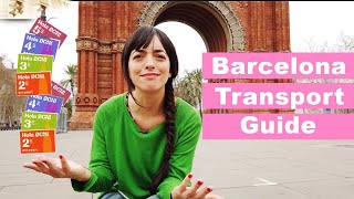 Barcelona Public TRANSPORT Guide  😱What travel card to buy  Get around in Barcelona [upl. by Acemat]