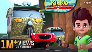 Super Speedo Vs Super Auto  Kicko And Super Speedo  हिंदी कार्टून  ActionPacked Cartoon For Kids [upl. by Furr662]