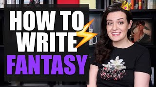 10 BEST Tips for Writing FANTASY [upl. by Willmert]