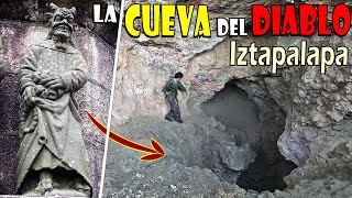 ¡ENTRO a la CUEVA DEL DIABLO en Iztapalapa Busco su TESORO en Cerro de la Estrella CDMX [upl. by Eserahc]