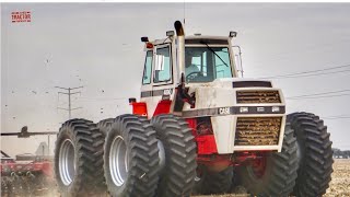 CASE 4890 4wd Tractor Working on Fall Tillage [upl. by Eikram886]