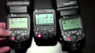 Using the Yongnuo 600exrt and YNE3RT Together [upl. by Nauqat]