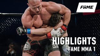 FAME MMA 1 Highlights [upl. by Neom]