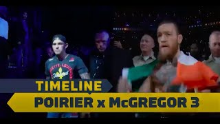 Dustin Poirier vs Conor McGregor 3 UFC 264 Timeline  MMA Fighting [upl. by Dymoke938]