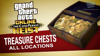 GTA Online  All Treasure Chests Locations Cayo Perico Collectibles [upl. by Spohr721]