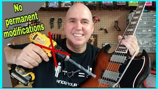 How To Add A Tremolo To Your Gibson SG [upl. by Dobb]