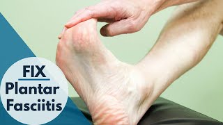 How to Fix Plantar Fasciitis in Seconds This Works [upl. by Enylhsa]