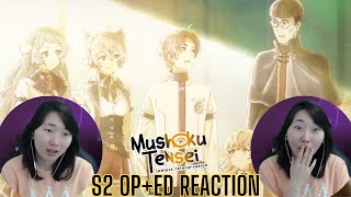 BEAUTIFUL Mushoku Tensei S2 OP  ED REACTION [upl. by Helsie]