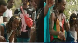 koffee ft popcaan  lock down  official video Grammy winning artist [upl. by Eecats]