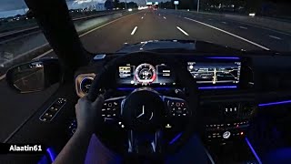 THE MERCEDES AMG G63 G WAGON 2024 TEST DRIVE [upl. by Anawyt]