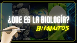 ¿QUE ES LA BIOLOGÍA en minutos [upl. by Jermayne]