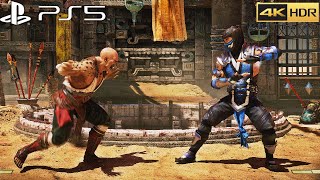 Mortal Kombat 11  PS5™ Gameplay 4K [upl. by Neerual]