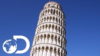 The Leaning Tower Of Pisa Italy’s Legendary Architectural Mistake  Massive Engineering Mistakes [upl. by Ariaic468]