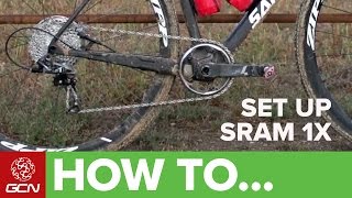 How To Set Up SRAM 1x Road Groupsets [upl. by Sirahs]