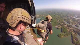 US ARMY RANGER WATER JUMP [upl. by Ened901]