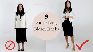 How to style a blazer 9 surprising secrets wish I had known earlier [upl. by Byler647]