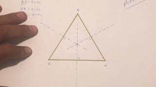 CÓMO TRAZAR LAS MEDIATRICES EL CIRCUNCENTRO Y EL CÍRCULO CIRCUNSCRITO DE UN TRIÁNGULO EQUILATERO [upl. by Chenay]