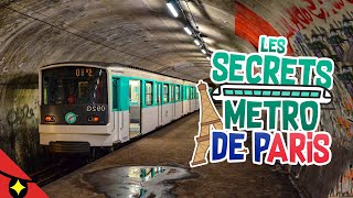 15 SECRETS du METRO DE PARIS [upl. by Naginnarb]