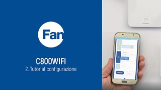 Fantini Cosmi C800 WIFI  Tutorial configurazione [upl. by Yllier706]