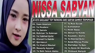 TANPA IKLAN  NISSA SABYAN Full Album  20 Lagu Sholawat Nabi Paling Merdu Bikin Merinding [upl. by Hara390]