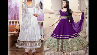 Pakistani Anarkali Suit Designs  Latest Anarkali Salwar Suit Designs 2018 [upl. by Farlie746]