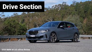 2020 BMW M135i xDrive Review – Seriously rapid but lacking finesse  Drive Section [upl. by Care]