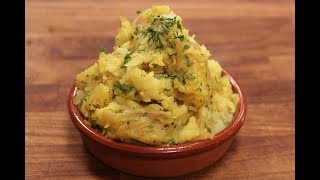 Potato filling for Masala Dosa  Sanjeev Kapoor Khazana [upl. by Leunamnauj]