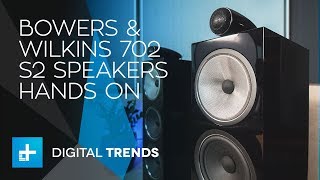 Bowers amp Wilkins 702 S2 Speakers  Hands On Review [upl. by Naibaf]