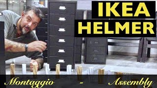 Istruzioni MOBILE IKEA HELMER Montaggio Assembly Assemble Montage montaje montage Instructions [upl. by Sucramaj783]