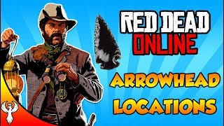 Red Dead Online  ALL Arrowhead Locations for Cycles 13 Collector [upl. by Rind]