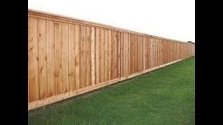 How To Build a Long Privacy Fence  THE HANDYMAN [upl. by Nilkoorb826]