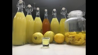 Homemade Limoncello Recipe [upl. by Valerle]