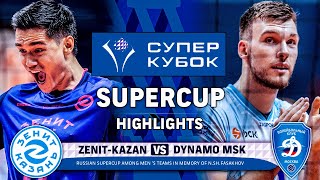 ZenitKazan vs Dynamo MSK  Highlights  SUPERCUP [upl. by Leahcimnaes]